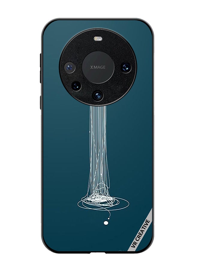 VR CREATIVE Protective Case Cover For Huawei Mate 60 Pro Plus Animated Rain Design Multicolour - Image 1