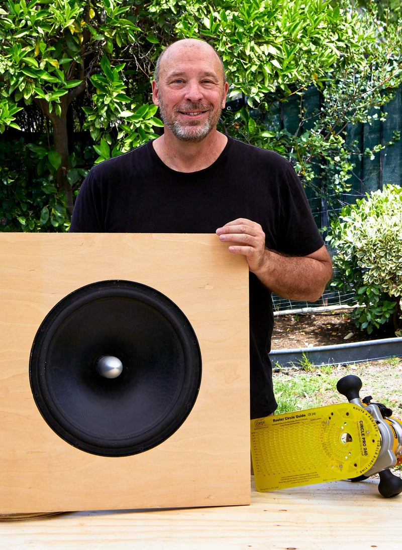 JASPER PRECISION TOOLS Jasper 240 PRO Circle Cutting Router Jig – Polycarbonate Precision Tool for Woodworking, Speaker Building & DIY Projects - Image 4