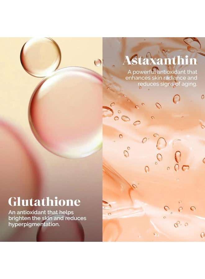 LuxaDerme Korean Ultra Brightening Face Serum, Brightens Skin and Reduces Dark Spots, Daily Use for Brightening & Even Skin Tone | 91% Natural Ingredients with Yuzu, Glutathione & Astaxanthin | 30ml - Image 2