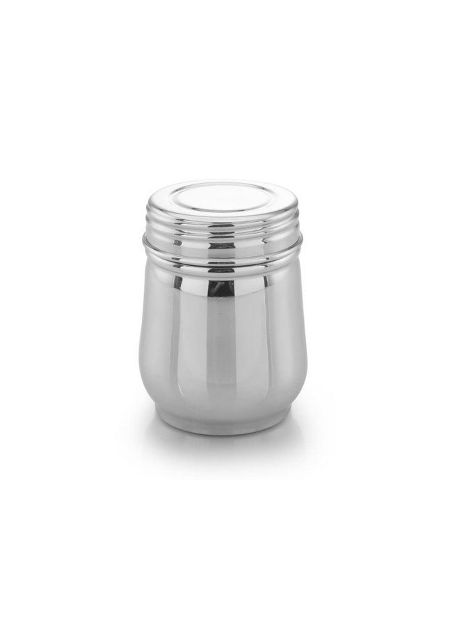 Expresso - Expresso Stainless Steel Small/Mini Box Dabba/Container/Storage Box/Jar, Screw Lock System, Set of 3 (350 Ml) - Image 1