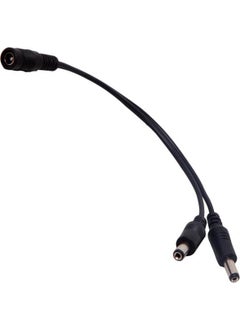 AYT Powermaster Power F To 2 x M Cable Electrical Cable Camera Power Cable 5.5 2.5 End Adapter Multiplexer Coupler  - Image 1