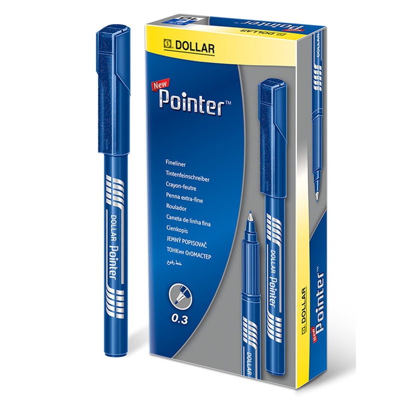 Set of Dollar Pointer 0.3mm_ 2 Packs Blue & Black 20Pcs - Image 3
