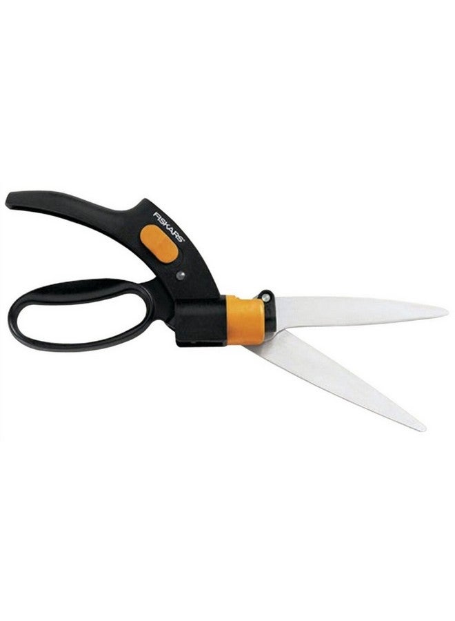 Fiskars Rotating Steel Blade Grass Shears Multicolour 5 Inch 1701796 - Image 1
