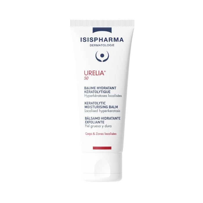 Isis Urelia 50 Keratolytic Moisturizing Balm, Urea and AHA for Thick Patches, 40ml