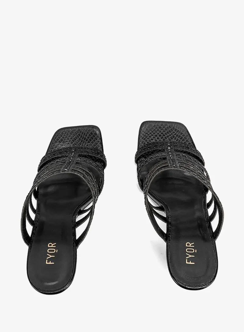Fyor  Shiny Mule Sandal HL 176 for Women | Best Price UAE
