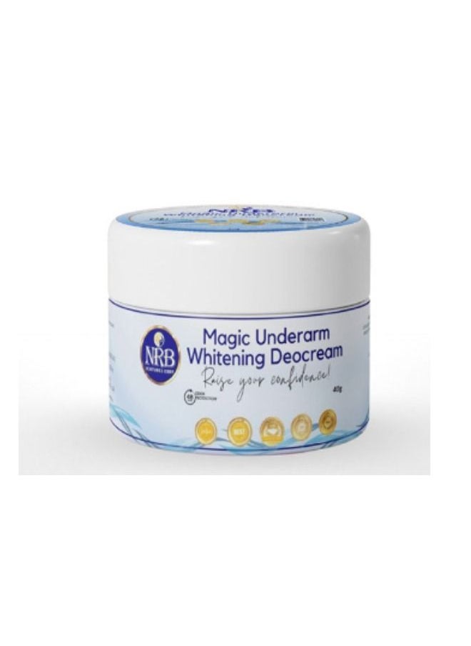 NRB Magic Underarm Whitening DeoCream 40 grams  - Image 1