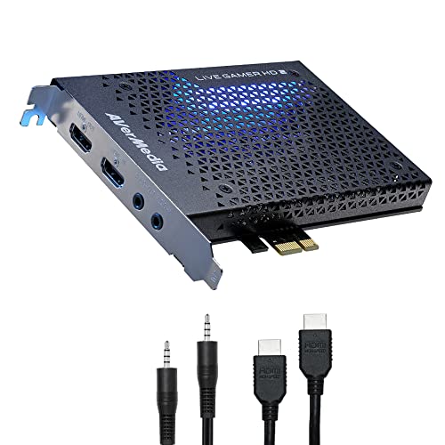AVerMedia Live Gamer HD 2-PCIe Internal Game Capture Card, Record and Stream in 1080p 60 with Multi-Card Support, Low-Latency Pass-Through on Xbox series x/s, PS5, Nintendo Switch, Windows 10 (GC570) - Image 1