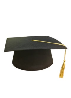 Generic 3 Pieces of Graduation Caps with Golden Tassel  - Image 2