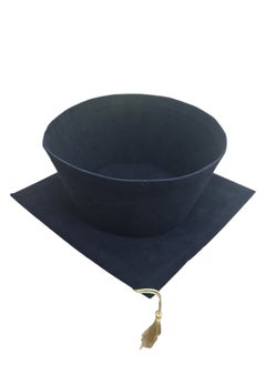 Generic 3 Pieces of Graduation Caps with Golden Tassel  - Image 3