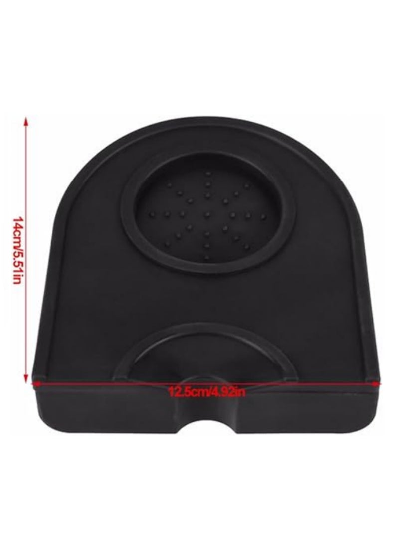 Professional Manual Barista Coffee Espresso Latte Art Pen Tamper Holder Silicone Tamping Pad with Anti Skid Mat for Kitchen Accessories Bar Tools - Image 2