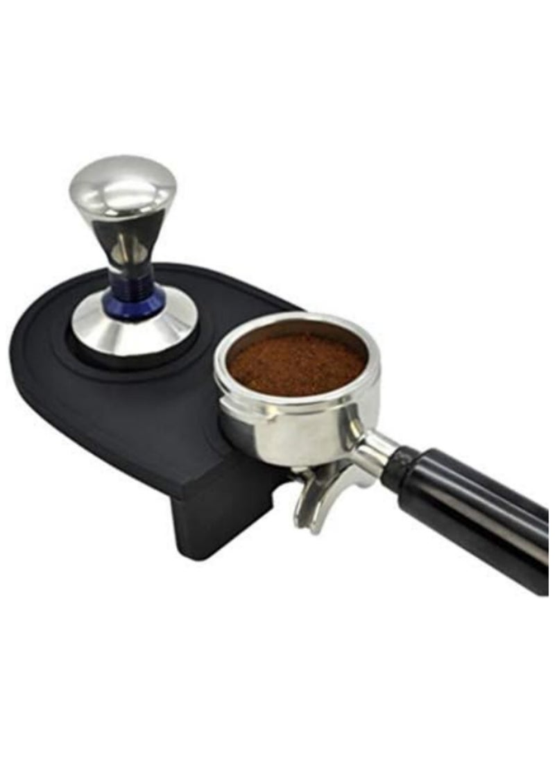 Professional Manual Barista Coffee Espresso Latte Art Pen Tamper Holder Silicone Tamping Pad with Anti Skid Mat for Kitchen Accessories Bar Tools - Image 3