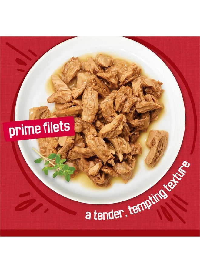 فريسكس بورينا فريسكيز برايم فيليه لحم بقري في مرق طعام القطط الرطب - عبوة من ٢٤ علبة، ٥.٥ أونصة - Image 4