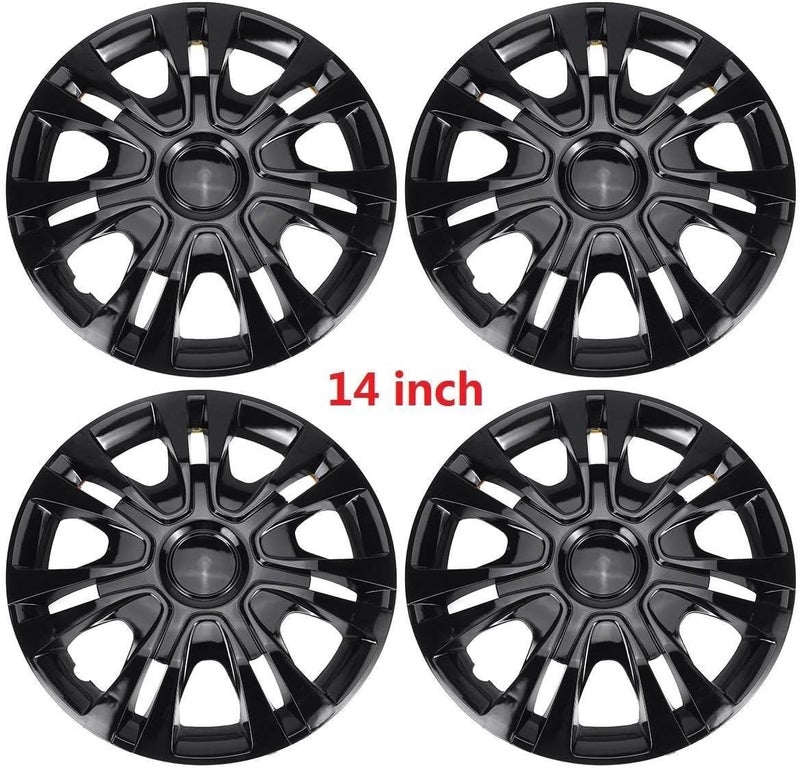 DEMULAX 4 Pcs Car Wheel Hubcap Set - Image 2