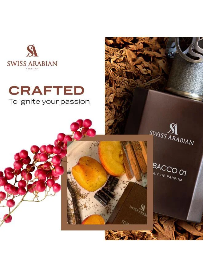 Swiss Arabian Perfumes Tobacco 01 Eau De Parfum 50Ml