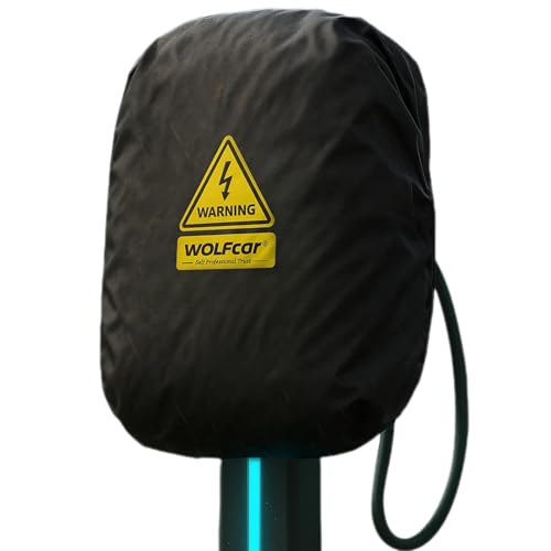 WOIFcar WOLFCAR EV Charger Cover for Tesla Wall ConnectorLevel 2 Charger 4Layer Waterproof Windproof Protector with Buckle Straps UVResistant All Weather Covers for Outdoor Charging Stations Large - Image 1