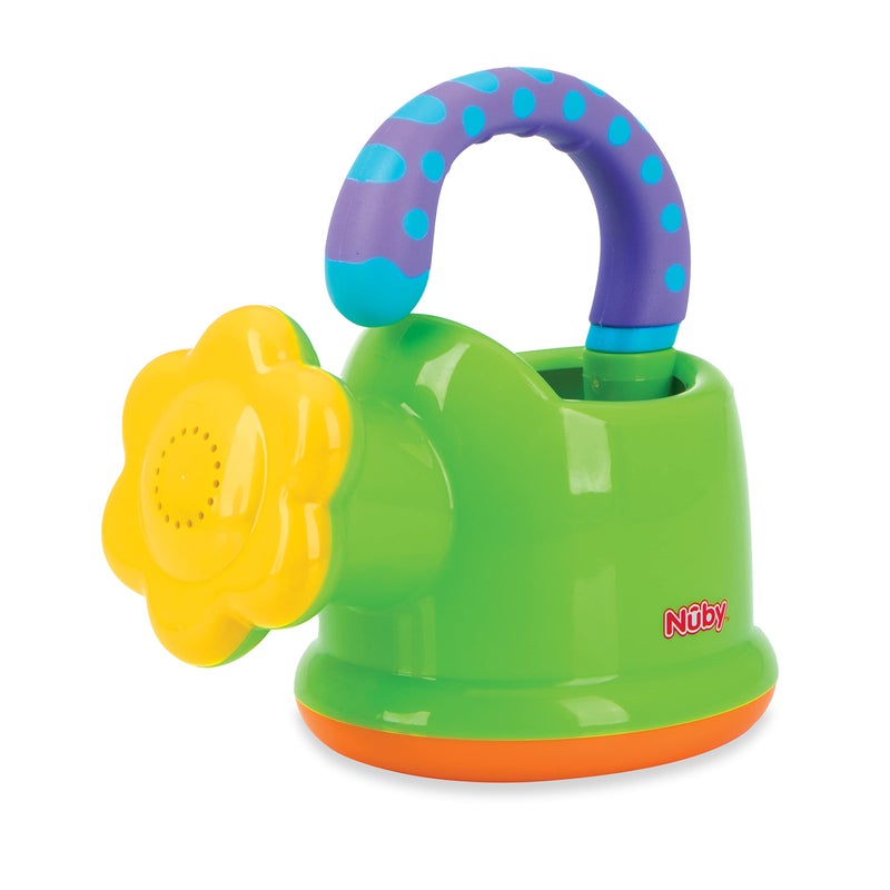 Nuby Watering Can Bath or Outdoor Toy for Toddlers and Kids - Spring and Summer Outside Play -18+ Months - Interactive and Fun Baby Bath Essentials - Image 1
