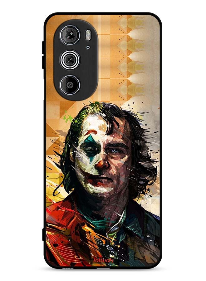 Tolwak Motorola Edge 30 Pro Protective Case Cover Joker Paint Art - Image 1