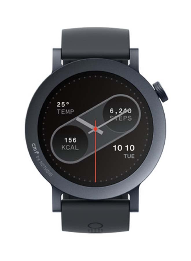 cmf by NOTHING ساعة Pro 2، شاشة AMOLED مقاس 1.32 بوصة، نظام تحديد المواقع العالمي (GPS) متعدد الأنظمة، 120 وضعًا رياضيًا، خوارزمية النوم الذكية، اتصال بلوتوث مع تقليل الضوضاء بالذكاء الاصطناعي، إصدار منطقة الشرق الأوسط وشمال أفريقيا - Image 1