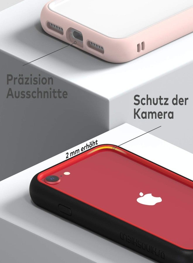 RhinoShield Bumper Compatible with [iPhone SE 3 / SE 2/8 / 7] | CrashGuard NX - Shock Absorbent Slim Design Protective Cover 3.5M / 11ft Drop Protection - Graphite - Image 5