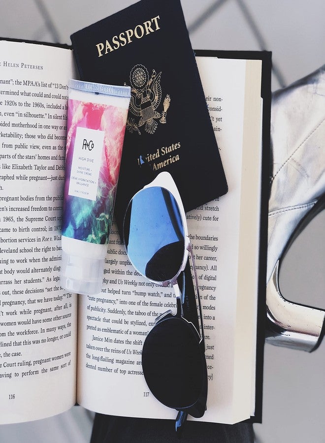 R+Co كريم ر+كو هاي دايف للترطيب واللمعان ديلوكس | ترطيب عميق + تنعيم + القضاء على التجاعيد | نباتي + خالي من القسوة | 0.5 أونصة سائلة - Image 4