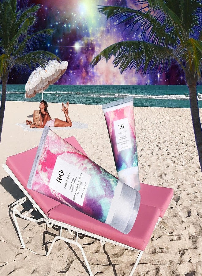 R+Co كريم ر+كو هاي دايف للترطيب واللمعان ديلوكس | ترطيب عميق + تنعيم + القضاء على التجاعيد | نباتي + خالي من القسوة | 0.5 أونصة سائلة - Image 5