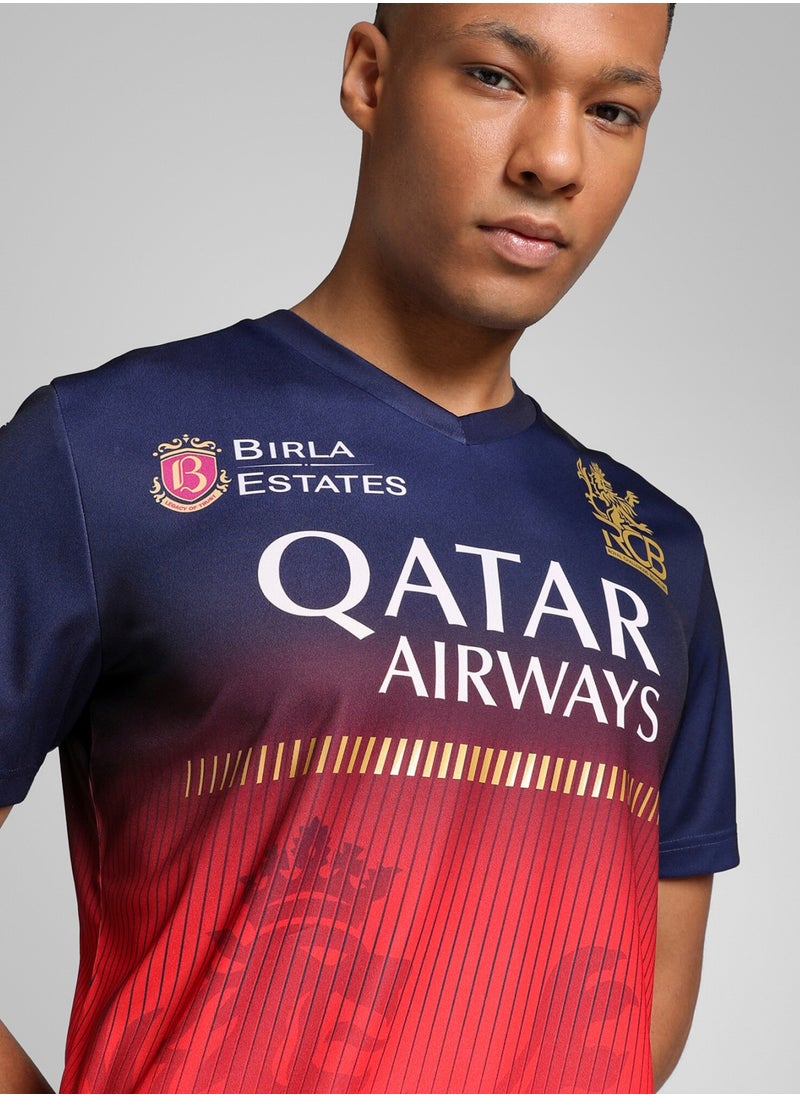 PUMA - RCB 2025 Mens Blue Replica Jersey - Image 1