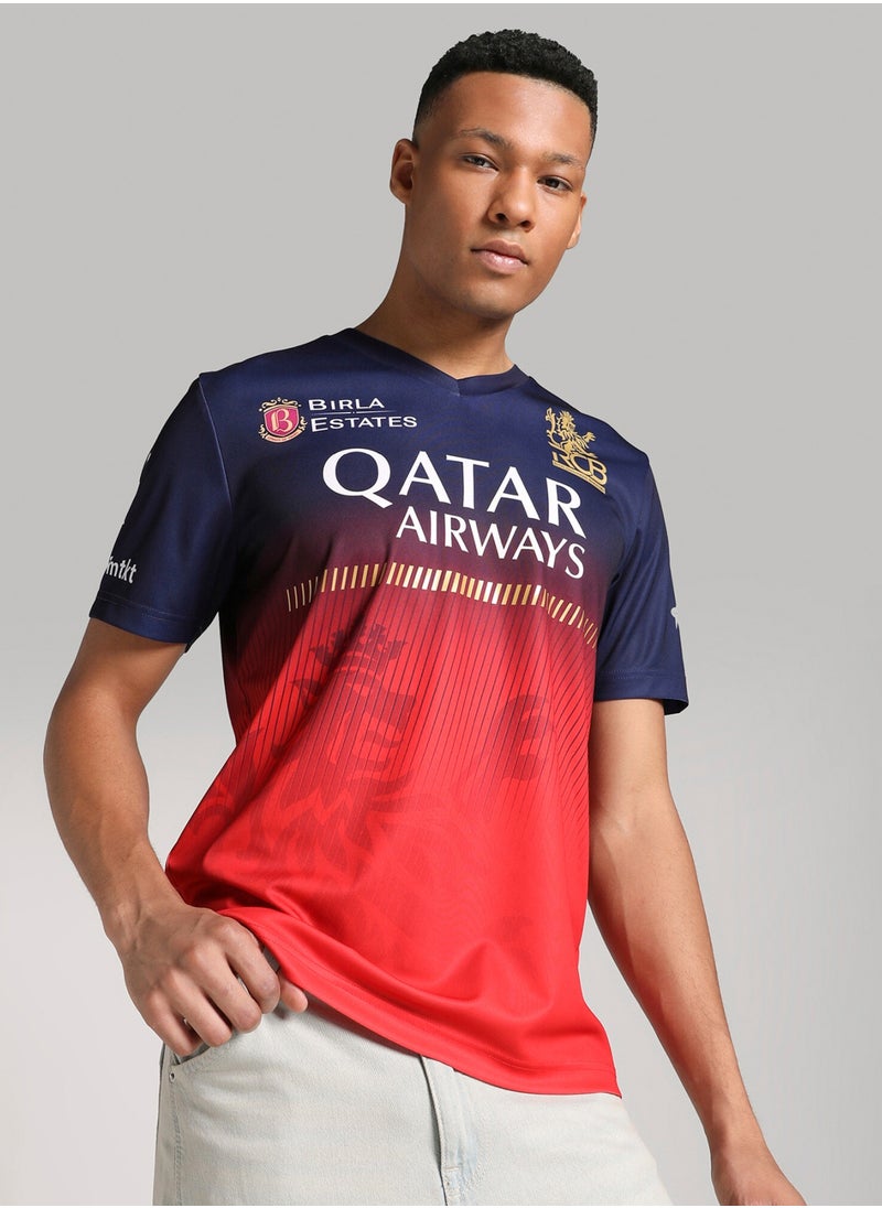 PUMA - RCB 2025 Mens Blue Replica Jersey - Image 1