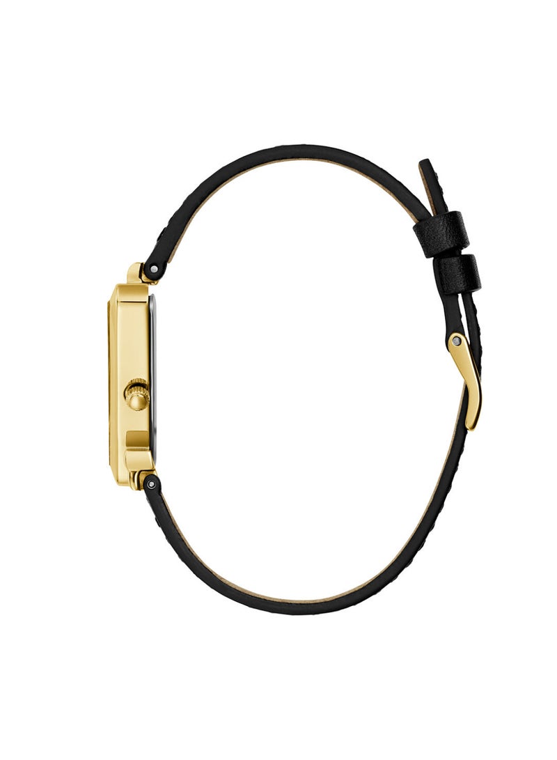 GUESS Womens Black Gold Tone Analog Watch - GW0504L5 - Image 4