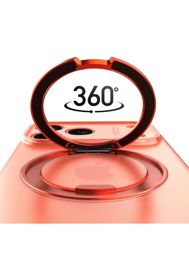 general Suitable for iPhone 17ProMax/17Pro protective case with 360° bracket magnetic all-inclusive anti-drop mobile phone case - Image 2