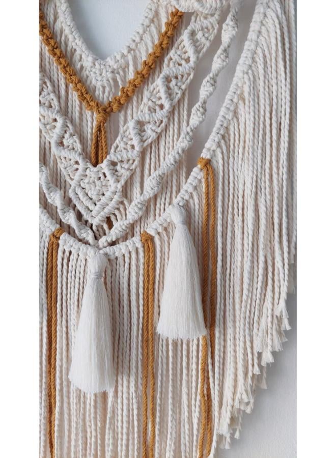 انتيكيانو مكرمية معلقة على الحائط، على الطراز البوهيمي - Image 2