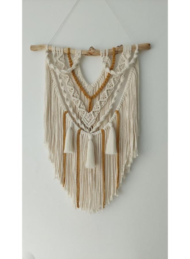 انتيكيانو مكرمية معلقة على الحائط، على الطراز البوهيمي - Image 4