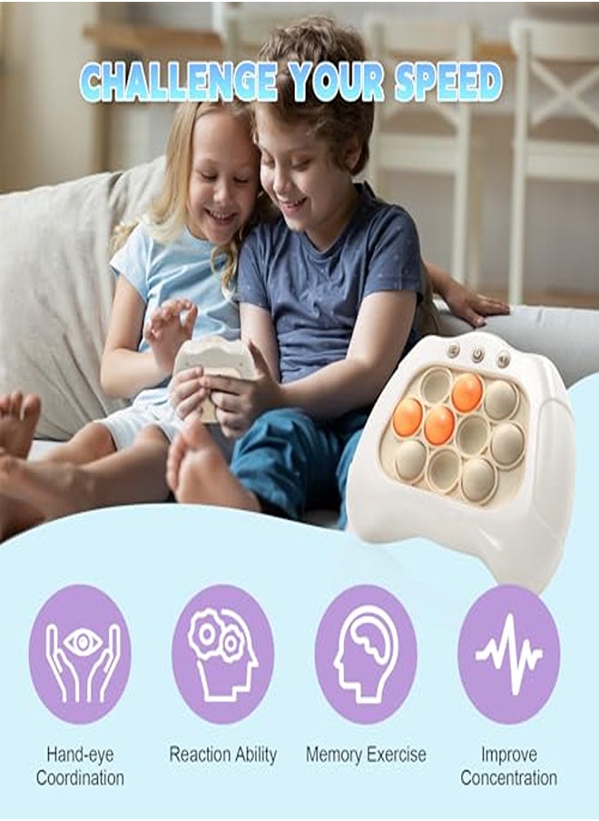 لعبة فيدجيت فاست بوش جيم 2 بوب إت لايت أب (أبيض وأحمر)