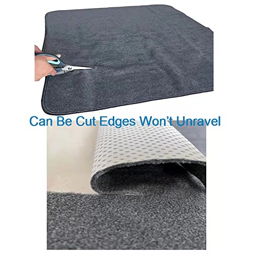 Peepeego 2PCS Non-Slip Pee Pads for Dogs 54" x 54", Washable Dog Pads with Fast Absorbent, Reusable, Waterproof Rug for Training, Whelping, Housebreaking, Incontinence for Dog Playpen - Image 4