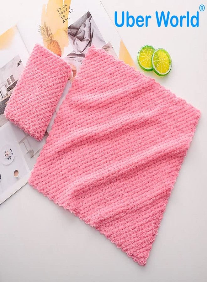 Uber World Baby Washcloths for Newborns, Infants and Toddlers Suitable for Sensitive Skin| Multicolor | Microfiber | Pack of 3 - Image 5