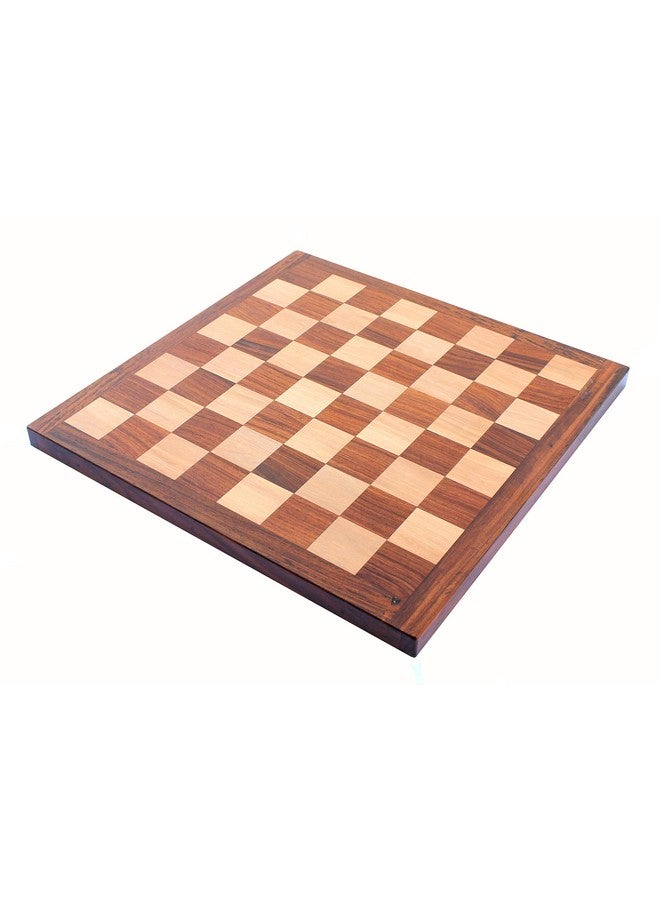 Stonkraft Wooden Chess Board without Pieces for Professional Chess Players - Appropriate Wooden & Brass Chess Pieces Chessmen Available Separately by Brand (16" X 16"),for kids - Image 2