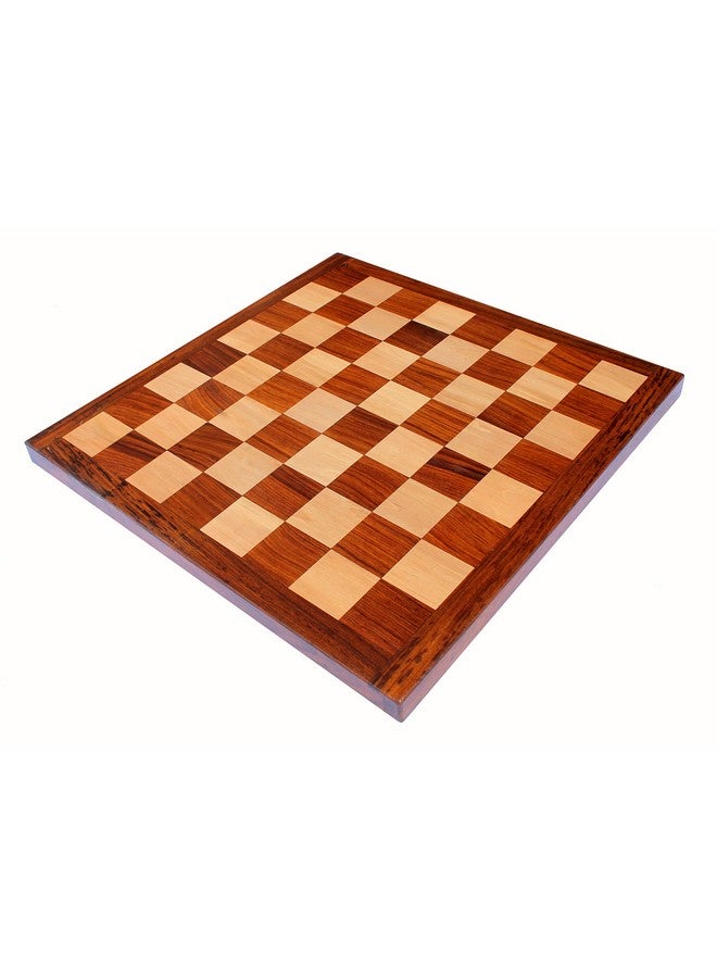 Stonkraft Wooden Chess Board without Pieces for Professional Chess Players - Appropriate Wooden & Brass Chess Pieces Chessmen Available Separately by Brand (16" X 16"),for kids - Image 4