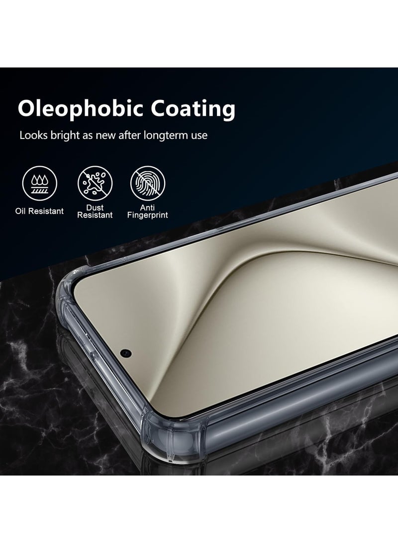 Case Soft Silicone Clear Phone Cover For Huawei Pura 80 Four Corner Anti Fall Protect Bumper - Image 3