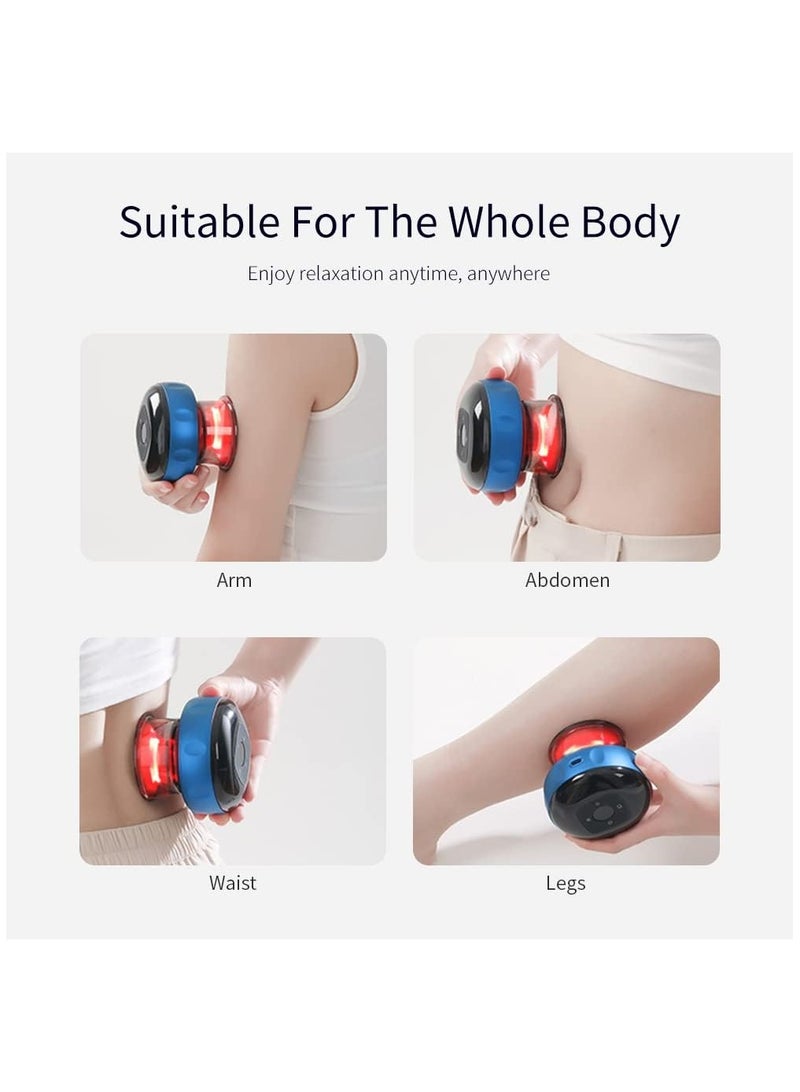 general Smart Electric Cupping Therapy Set with Red Light, Gua Sha Massage Tool 12 Level Temperature & Suction - Rechargeable Portable 4-in-1 Cellulite Massager for Pain Relief - Image 2