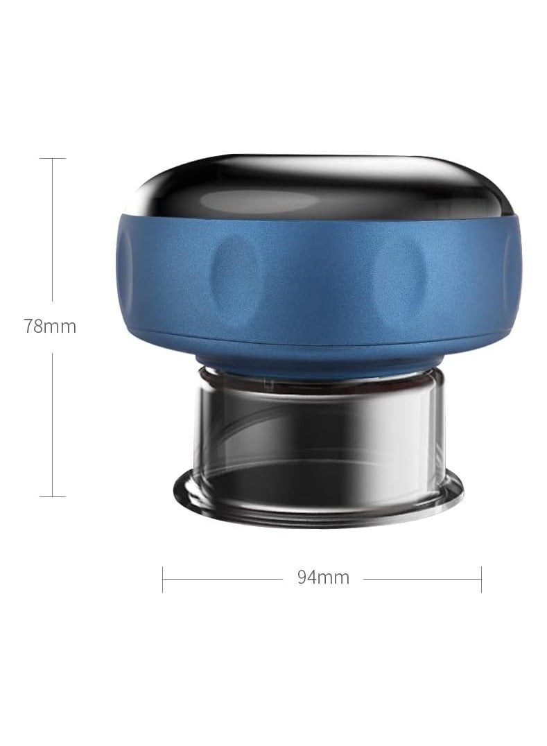 general Smart Electric Cupping Therapy Set with Red Light, Gua Sha Massage Tool 12 Level Temperature & Suction - Rechargeable Portable 4-in-1 Cellulite Massager for Pain Relief - Image 3