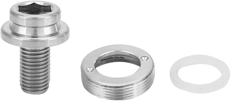 برغي كرنك الدراجة من التيتانيوم M8x15mm مع رأس سداسي لقوس قوس الدراجة الجبلية أو الطريق - Image 4