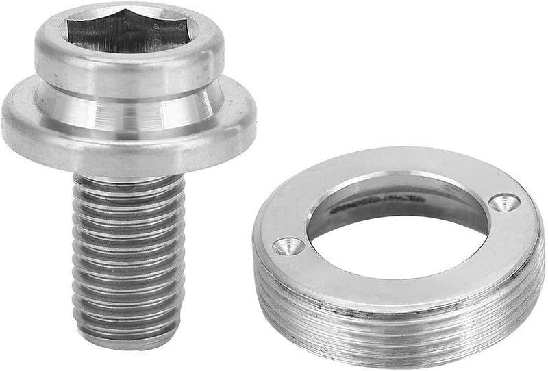 برغي كرنك الدراجة من التيتانيوم M8x15mm مع رأس سداسي لقوس قوس الدراجة الجبلية أو الطريق - Image 3