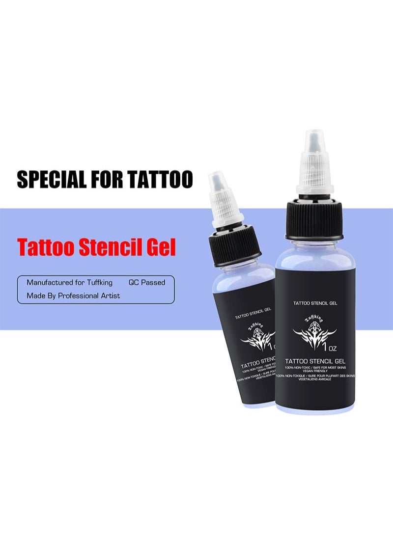 HaLunhi - Professional Tattoo Transfer Gel Template Base Paste Semi-permanent Tattoo Transfer Paste Transfer Paste Suitable for Transfer Paper Machine Tattoo Supplies Accessories 30ML - Image 1