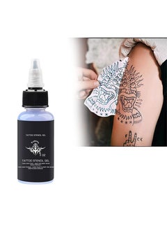 Professional Tattoo Transfer Gel Template Base Paste Semi-permanent Tattoo Transfer Paste Transfer Paste Suitable for Transfer Paper Machine Tattoo Supplies Accessories 30ML