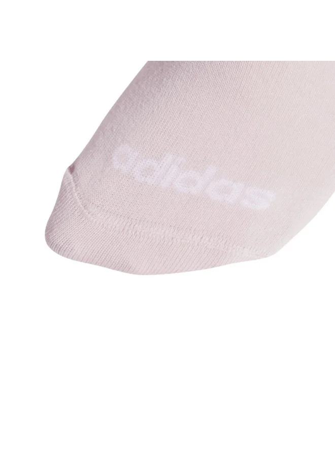 adidas adidas thin linear 3 pair pack unisex no show socks
