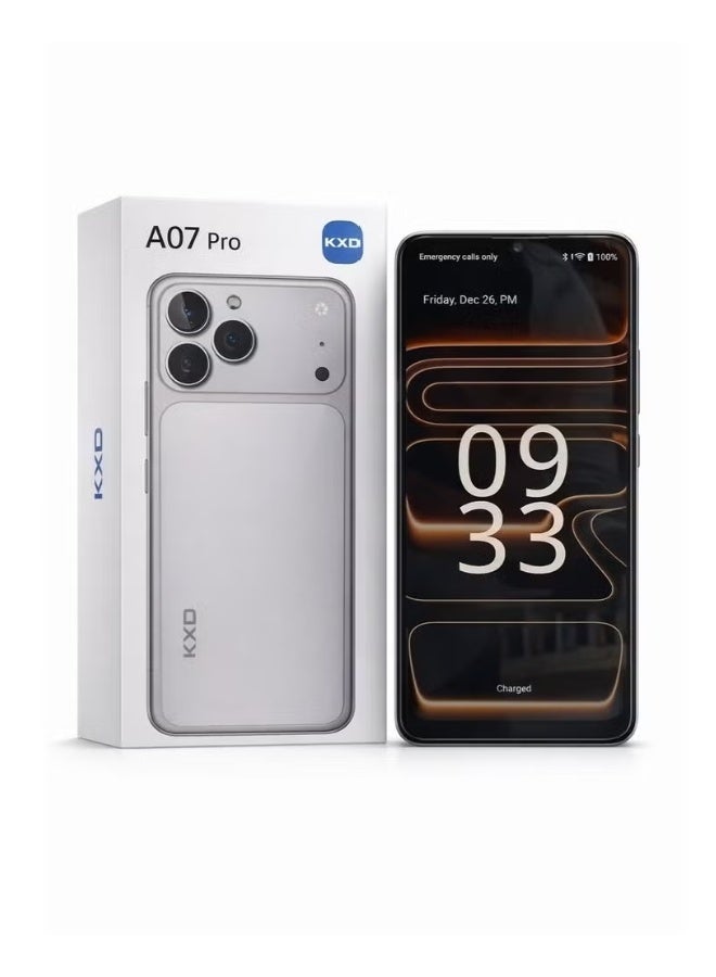 KXD A07 Pro 4GB RAM 64GB Storage Dual SIM 4G LTE Android Smartphone HD+ Display 1 Year Warranty - Image 3