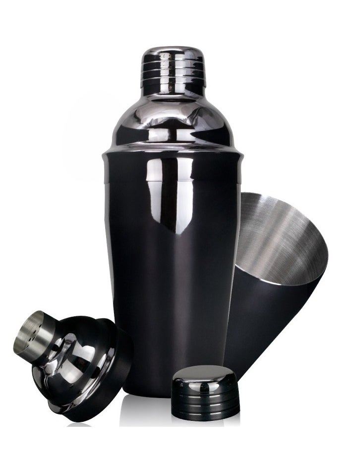 RANK Black stainless steel cocktail shaker  - Image 1