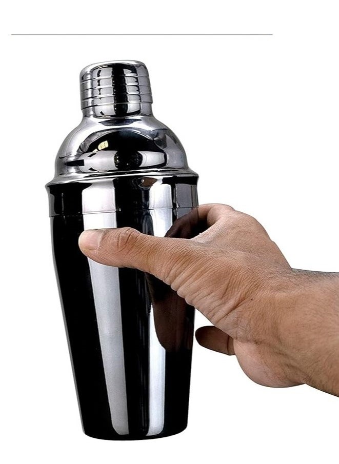 RANK Black stainless steel cocktail shaker  - Image 2