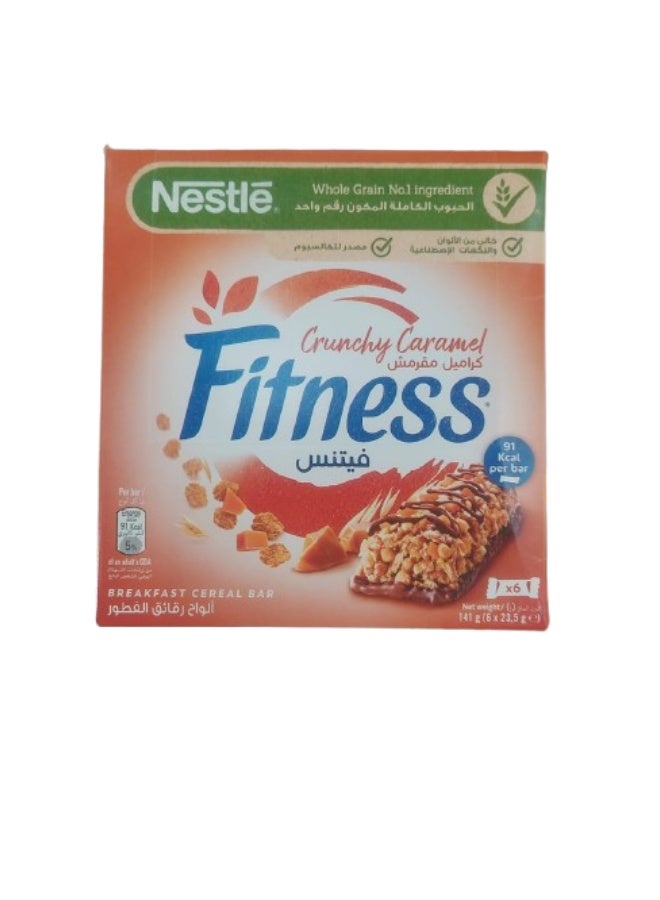 Crunchy Caramel Bar- 23.5 gm - pack of 6