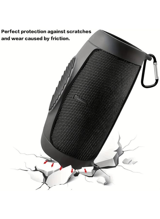 JBL Charge 5 Speaker Case Black Protective Travel Pouch With Strap - Image 4