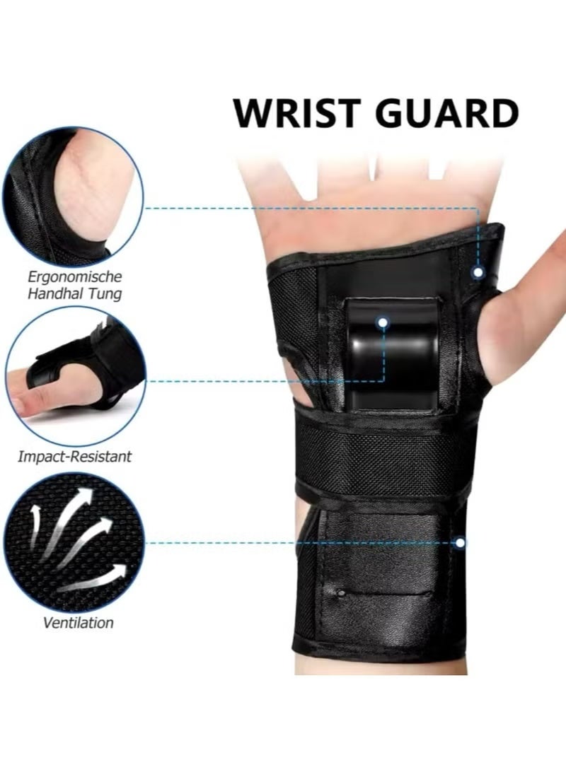 ZNARO 1 Set Knee Pads Elbow Pads Wrist Pads Protective Gear for Kids Teenagers Adults for Rollerblading Skating Skateboard Scooter Biking Cycling - Image 5